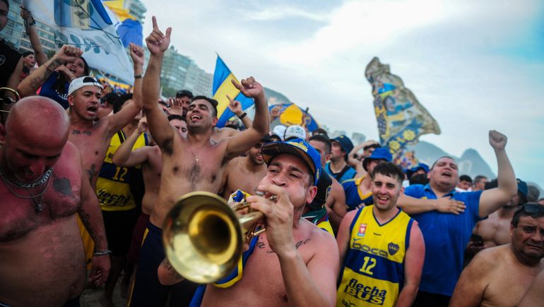 Boca En Final De La Copa Libertadores En 9 Fotos El Banderazo De Los