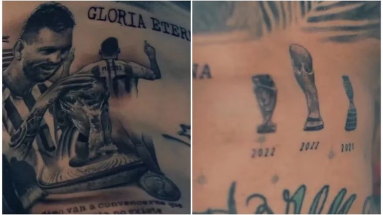 El Tatuaje M S Groso Que Se Hizo Alguien De La Selecci N Argentina Tras