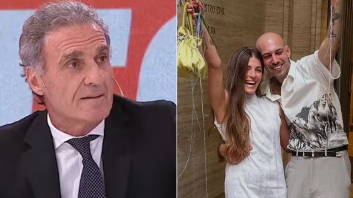 El Sorpresivo Comentario De Oscar Ruggeri Ante El Casamiento De Su Hija