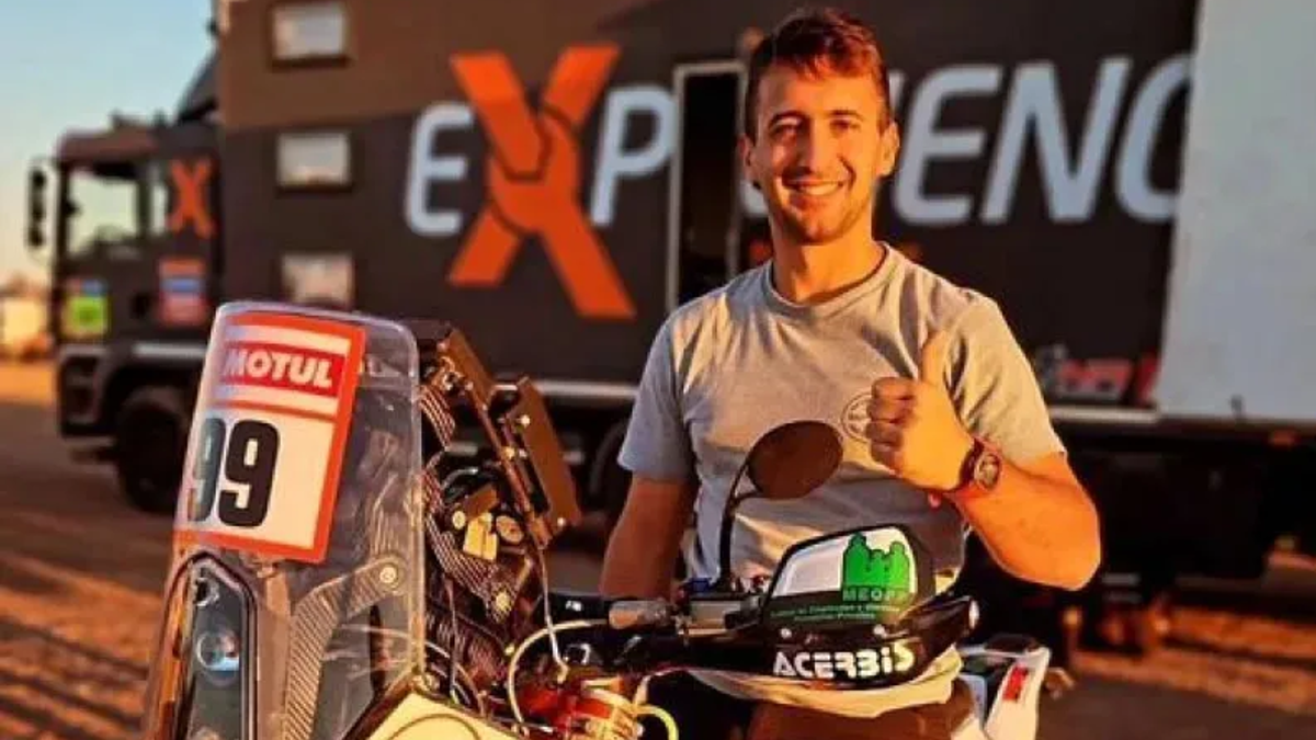 El Neuquino Santiago Rostan Ya Est En Modo Dakar Listo Para Acelerar