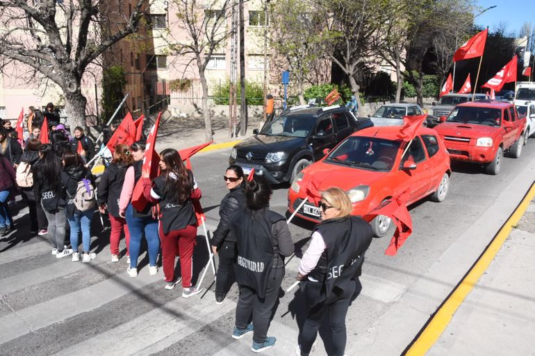 Caos En Ruta Y Pleno Centro El Reclamo Contra El Remate De La Ex