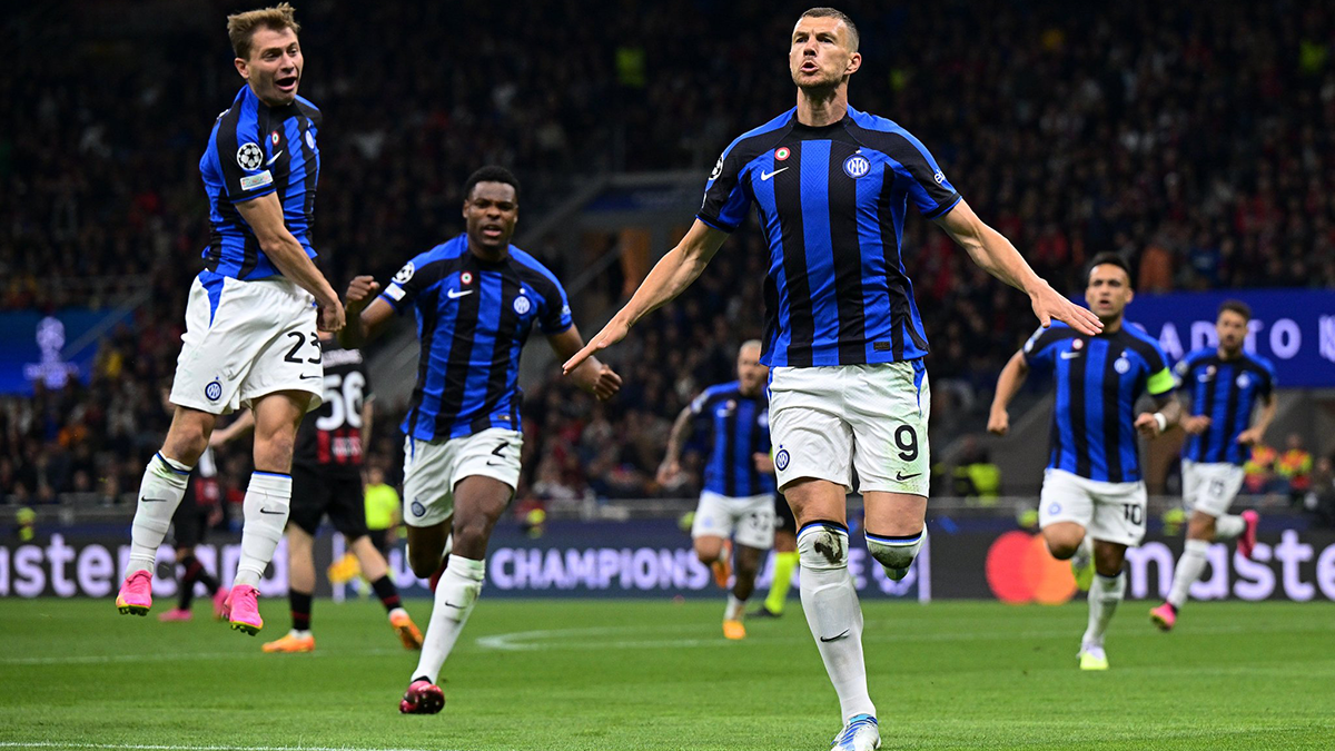 Champions League Inter le ganó 2 0 a Milan como visitante y sueña con