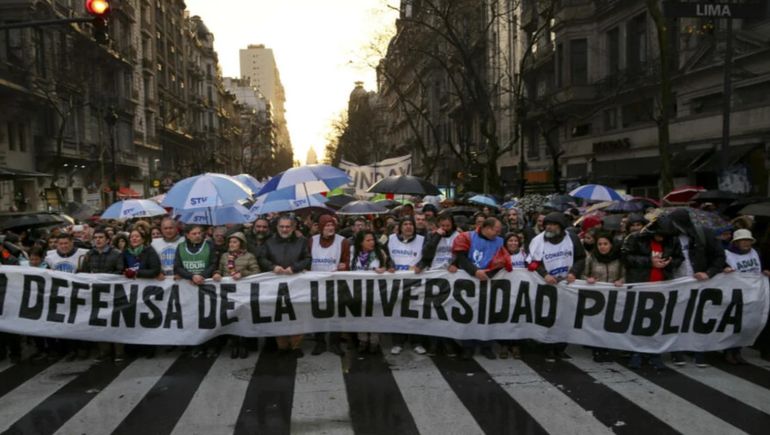 Tras La Marcha El Presidente De Agn Neg Que El Gobierno Pueda Auditar