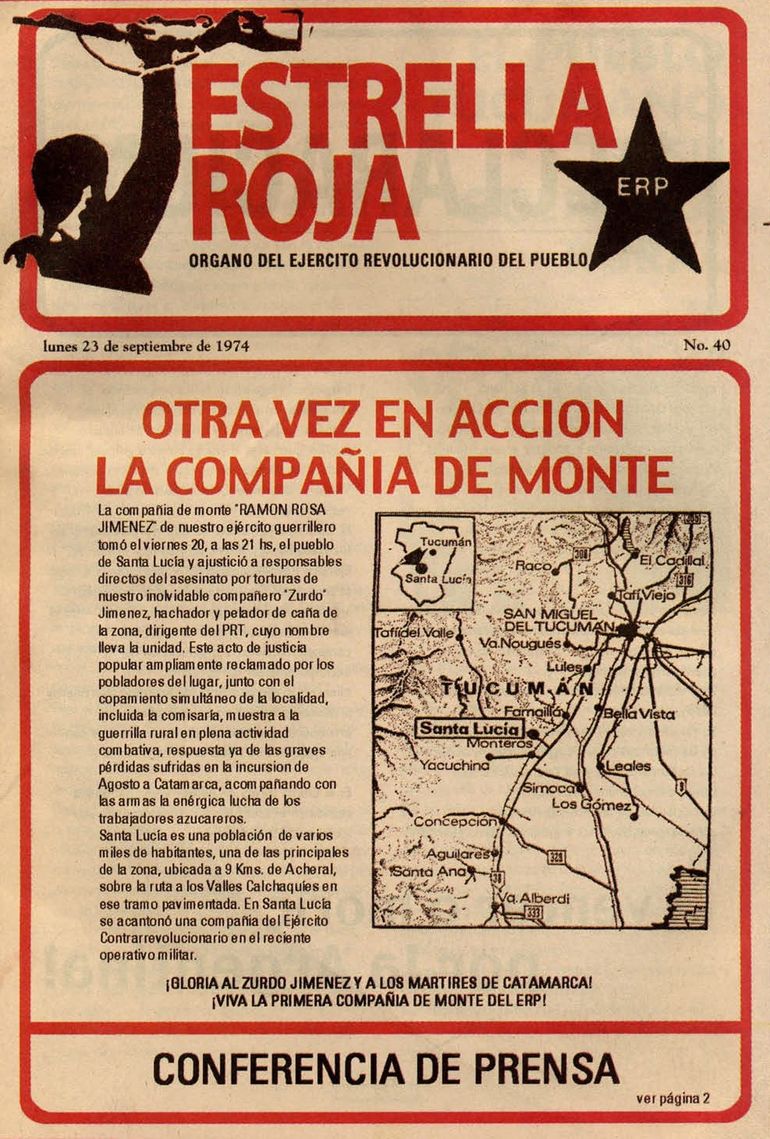 El Ejercito Revolucionario Del Pueblo ERP Ante La Dictadura