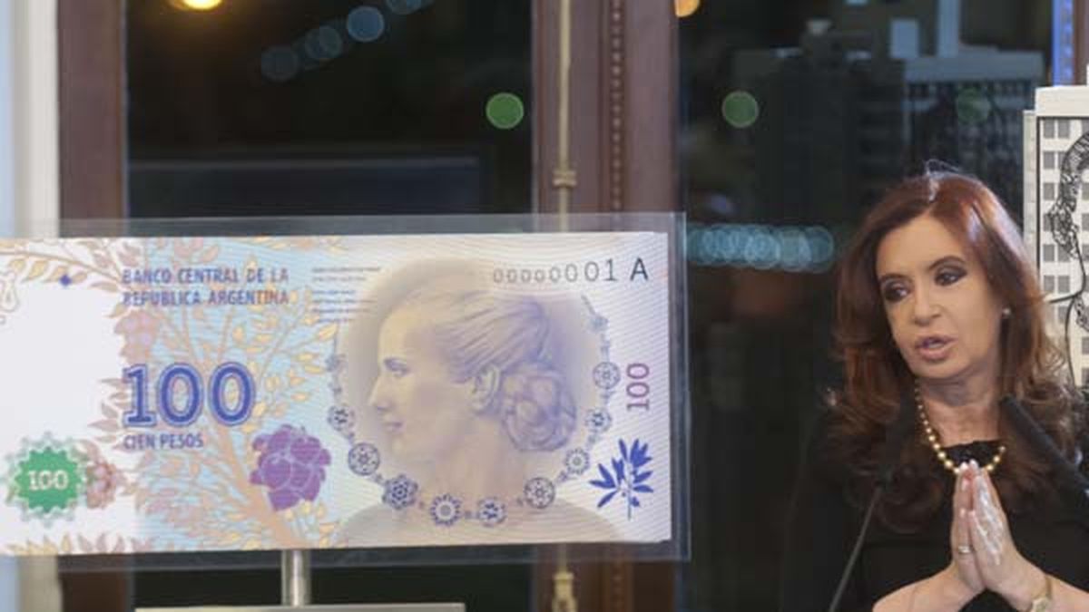 El Nuevo Billete De Cien Pesos Llevar La Imagen De Evita