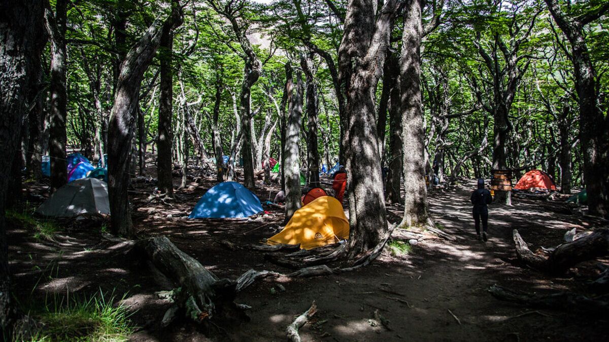 Los campings del Parque Nacional Los Glaciares en El Chaltén ya no son