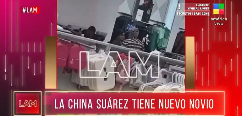 El primer beso de China Suárez y Lauty Gram su nuevo novio en Uruguay