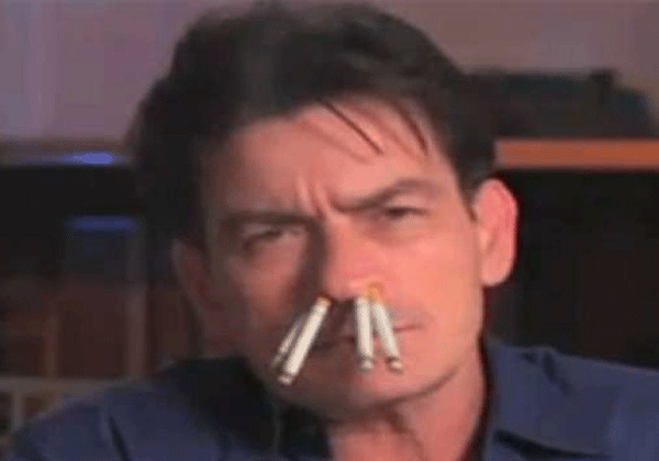 Charlie Sheen no tiene tiempo para drogas, alcohol y prostitutas