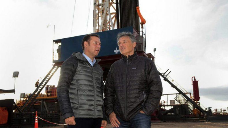 El gobernador y el ministro macrista recorrieron Vaca Muerta.