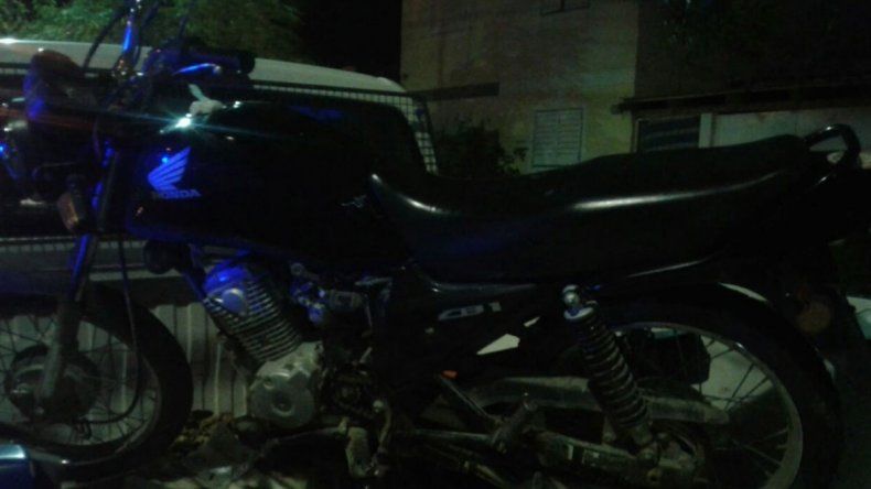 El rodado del motochorro.