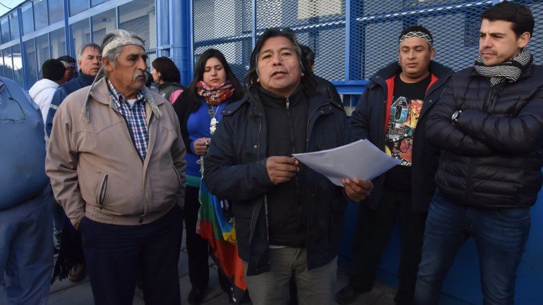 El werkén de la zonal mapuche, Jorge Nahuel, salió al cruce de Díaz.