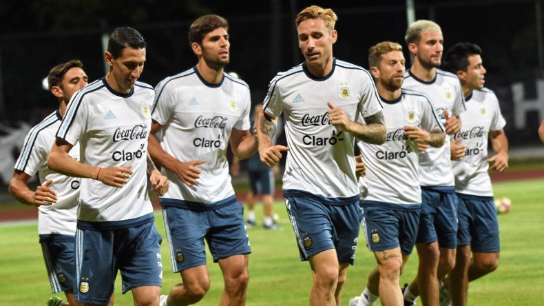 Ayer, el segundo entrenamiento fue intenso para los jugadores.