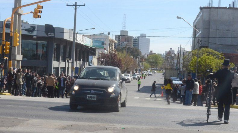La calle Chubut fue una de las que fueron abiertas por el municipio.