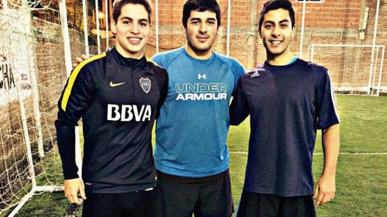 Echeverría, piloto de TC, fue al Monumento con un amigo. Hernández también lo vivió a full.