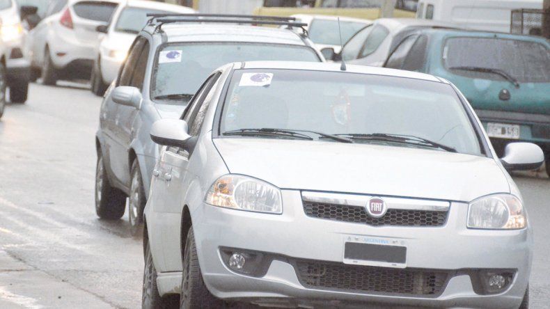 Los autos referenciados con la lista Azul formaron parte del sistema.