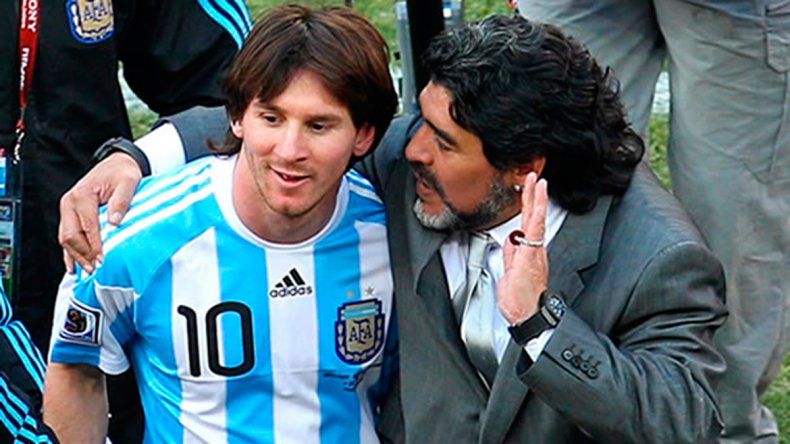 Maradona, irónico por la boda de Messi y Antonela.