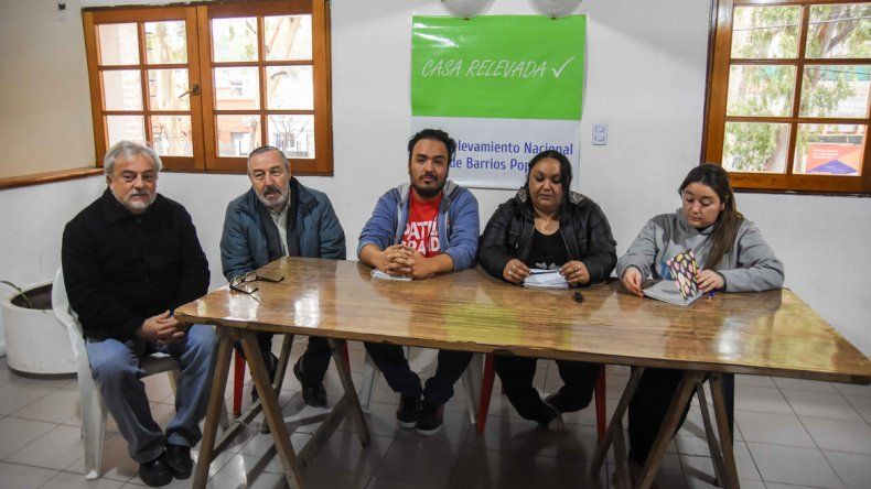 Referentes de Techo divulgaron los datos de un censo en las tomas.