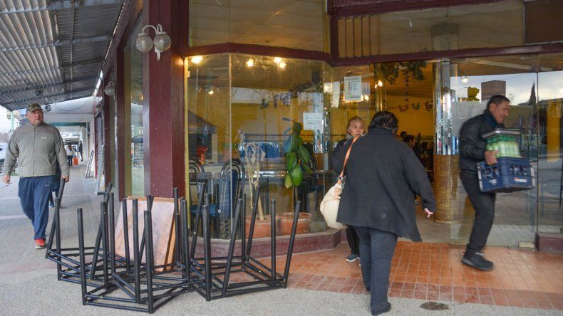 Vaciaron el local en pocos días.