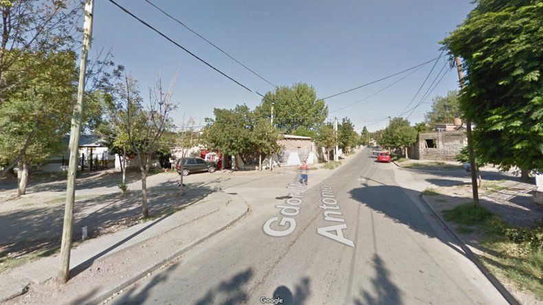 El hecho se produjo en las calles Milanesio y Pedro Moreno.