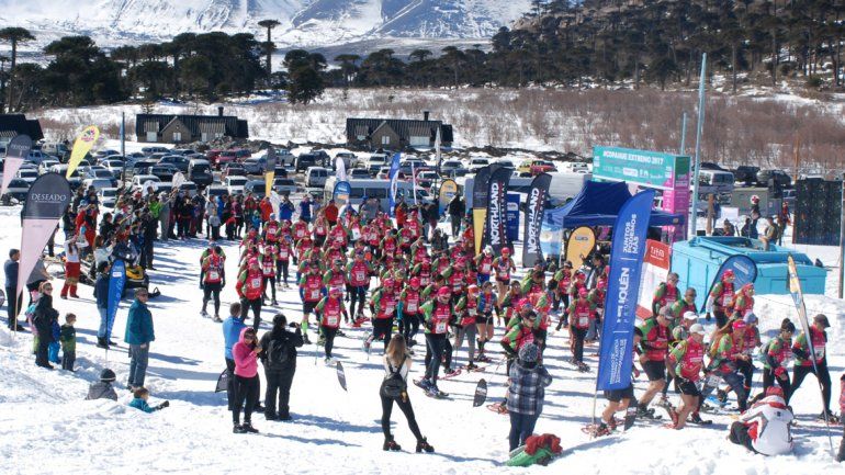Una multitud participó de la segunda edición del Copahue Extremo