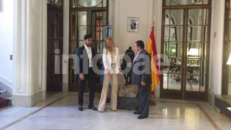 Nicole Neumann, Facundo Moyano y Ramón Puerta.