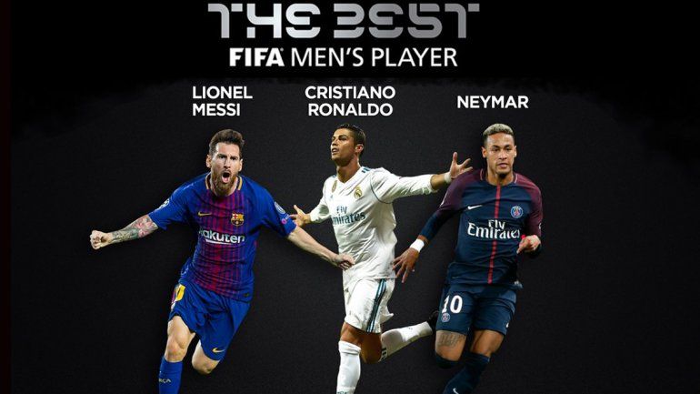Messi, Ronaldo y Neymar competirán por el premio The Best