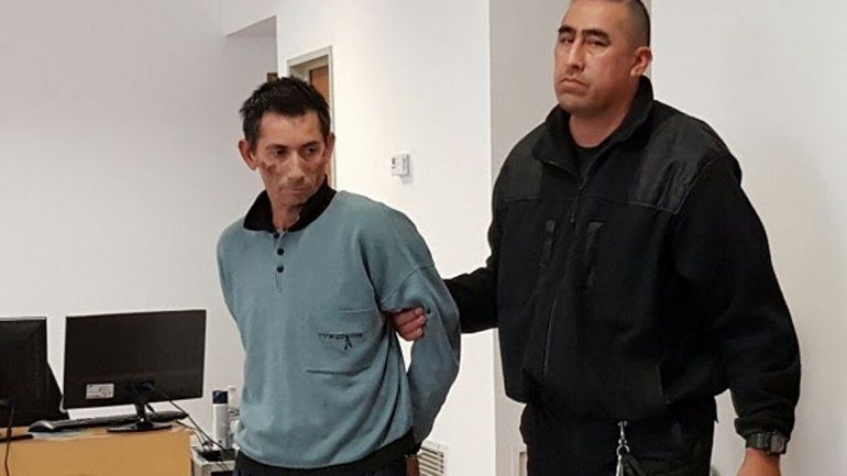 Jesús Candia es el único acusado del doble crimen de Plaza Huincul.