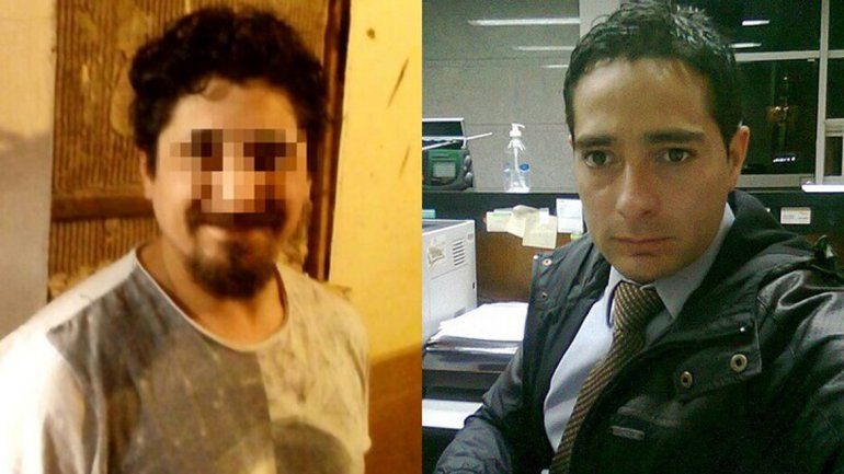 Los dos detenidos: Marcos Bazán y Marcelo Villalba.