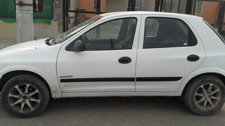 El auto que le robaron a la esposa de Jorge Marillán.