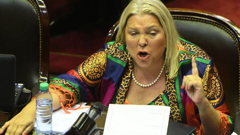 Lilita se opuso al decreto en Twitter y generó alarma en el Gobierno.