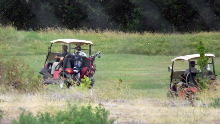 El presidente hizo una sorpresiva visita a Plottier.