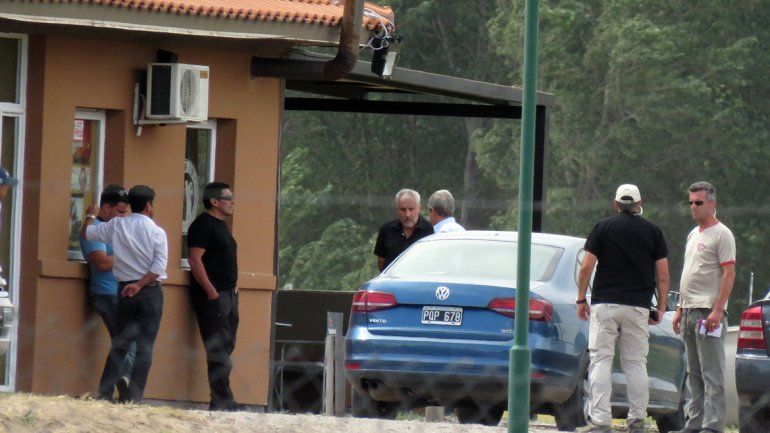 El presidente hizo una sorpresiva visita a Plottier.