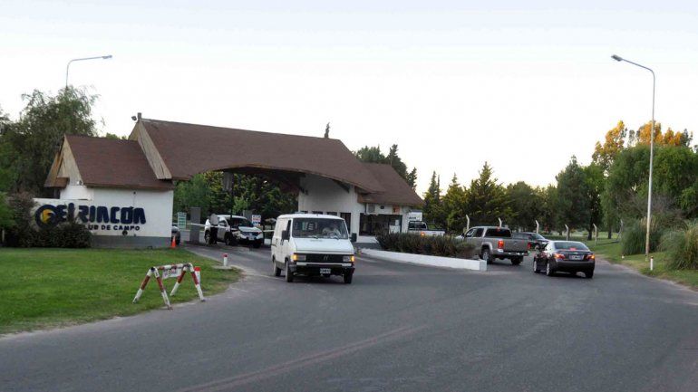 El Rincón Club de Campo en el 2009 también sufrió un robo importante.