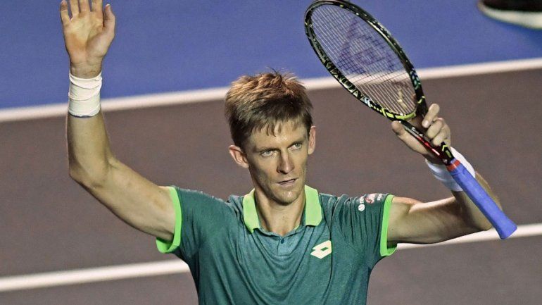 Kevin Anderson, el rival de Delpo en la final de Acapulco.