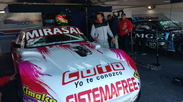 El auto de Camilo antes de la segunda serie del TC.