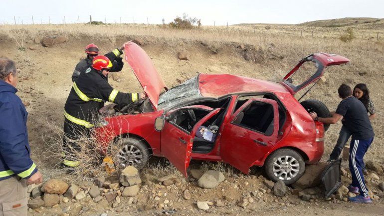 Otro accidente ayer a la tarde involucró a dos mujeres. Fue sobre la ruta 23.