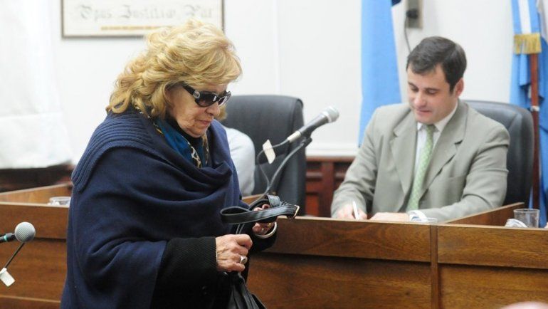 <p> Brígida Gálvez, abuela de Nahir. Foto José Almeida</p>