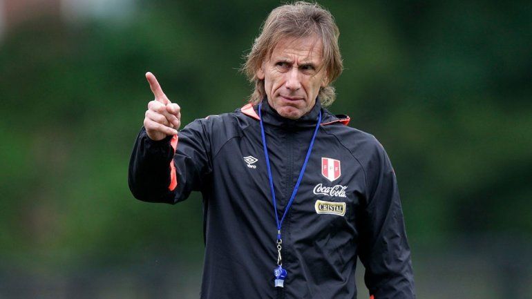 Ricardo Gareca. Gran trabajo en Perú, donde seguiría.