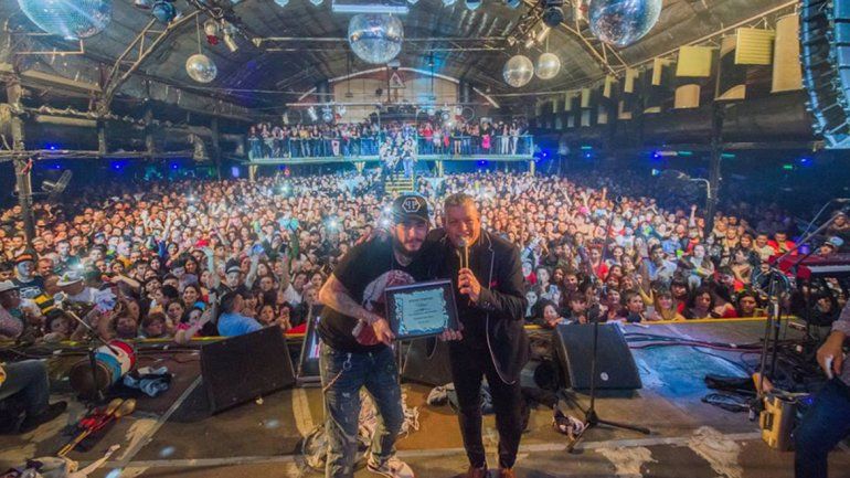 Ulises Bueno tras el show que brindó en Pinar de Rocha.