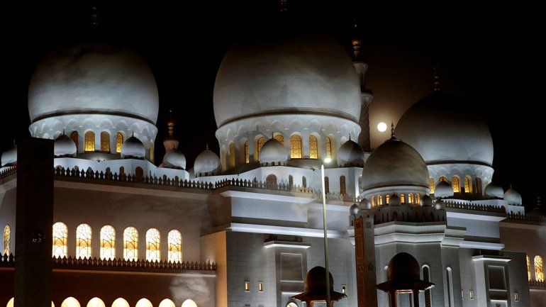 En Abu Dabi, capital de los Emiratos Árabes Unidos.