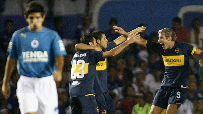 Boca-Cruzeiro, octavos del 2008: ganó el Xeneize. ¿Se repetirá?