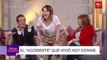 ¡me hice pis!: el sincericidio de connie ansaldi al aire ¡me hice pis!: el sincericidio de connie ansaldi al aire