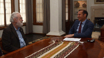 gutierrez firmo la adhesion al proyecto internacional la ciudad de los ninos