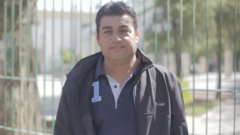 <p><strong>Darío Marchioni. Changarín, 44 años. Hincha de River</strong></p>