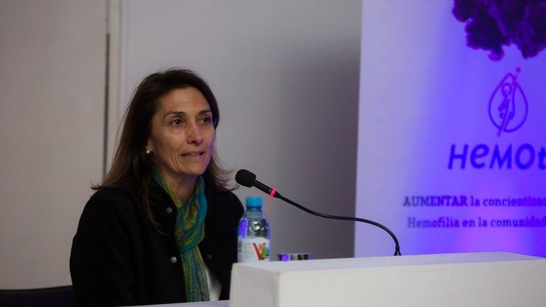 Soledad Rivero Haedo, mamá de un paciente con hemofilia.