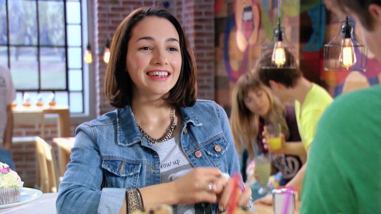 La actriz también participó del programa juvenil