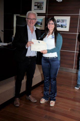 Dr.Juan Pablo Capon Filas con Isabel Nanni