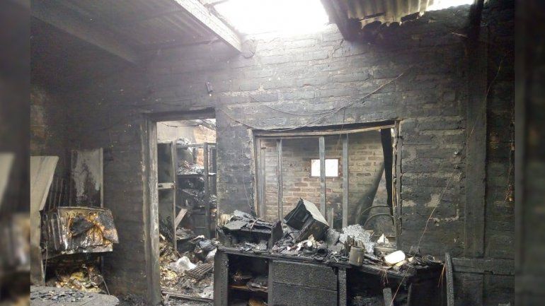 Incendio en Valentina Rural Norte.