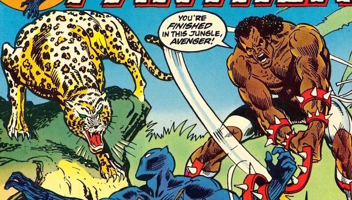Killmonger se enfrenta a Pantera Negra.