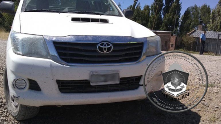 La camioneta fue recuperada el pasado 22 de enero.